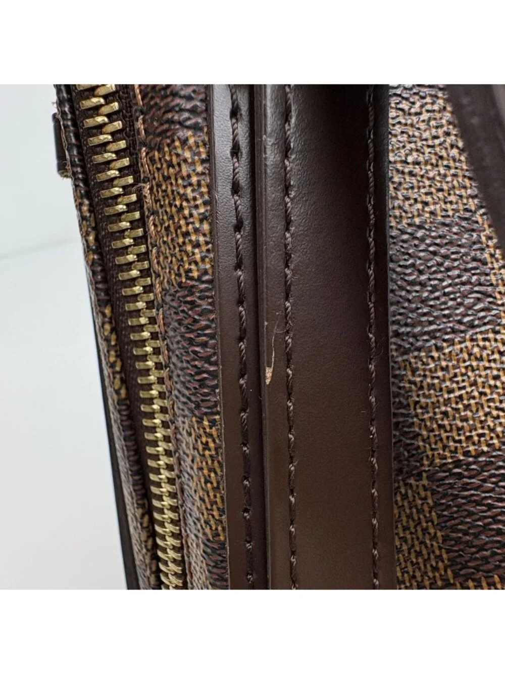 Louis Vuitton Cabas Rivington Tote Bag Damier Brown